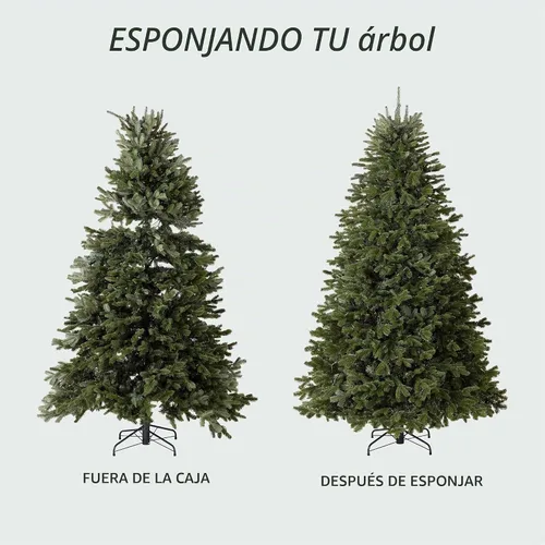 Vista 8 de Balsam Hill BH Fraser Fir - Full Christmas Tree with Most Realistic True Needle Foliage, Easy Plug Technology & Multiple Height and Lighting