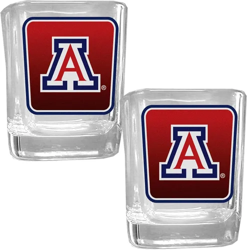 Vista 2 de Siskiyou Sports NCAA unisex Square Glass Shot Glass Set