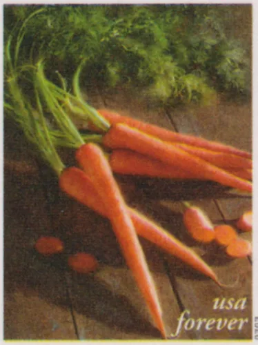 Vista 3 de USPS Folleto de sellos para siempre frutas y verduras de 20