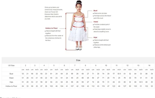 Vista 7 de Pageant Flower Lace Dress Pageant Kids Wedding Holiday Party Dresses Birthday Dress