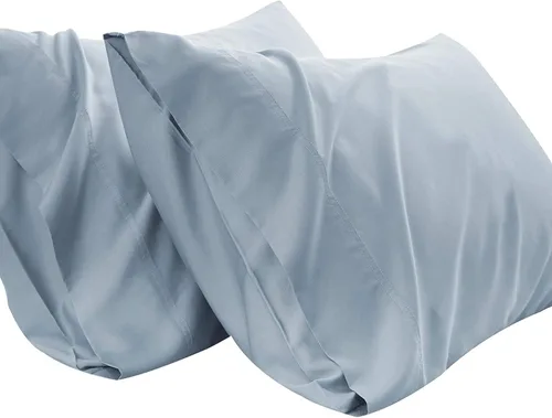Vista 3 de Trend Bedding Mart Envelope Closer - Fundas de almohada de algodón egipcio de 750 hilos, se adaptan a las almohadas más esponjosas, incluyendo