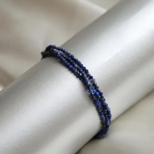 Vista 66 de Gempires - Pulseras de cuentas naturales de múltiples hebras, ligeras, hechas a mano, hipoalergénicas, de 8 pulgadas, chapadas en oro, elegantes