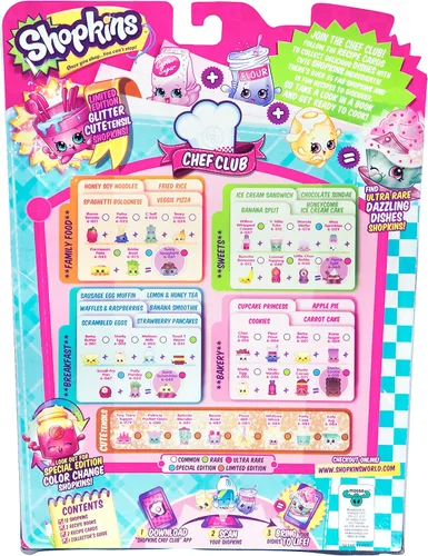 Vista 5 de Temporada 6 Chef Club Shopkins, paquete de 12 (los estilos pueden variar)