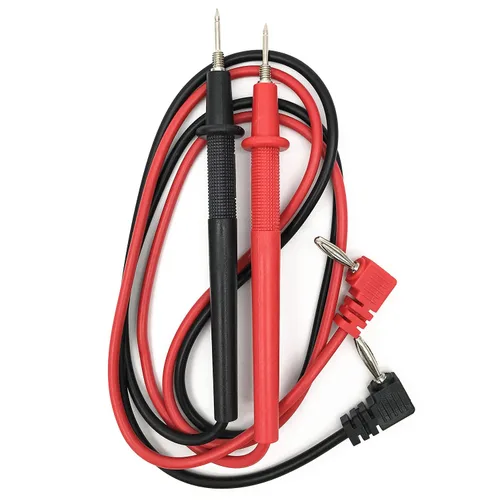Vista 2 de XMHF Multímetro digital Banana Plug Conector Prueba Eléctrica Cable Sonda Cable 1000V 31.5 in Par Largo