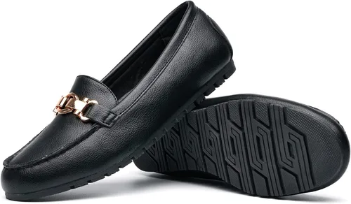 Vista 5 de Cvistpieo Mocasines casuales para mujer, cómodos y ligeros, mocasines planos sin cordones