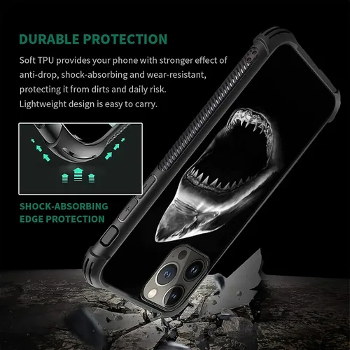 Vista 719 de Funda compatible con iPhone 15, diseño de elefantes africanos, diseño increíble a prueba de golpes, antiarañazos, carcasa trasera de policarbonato