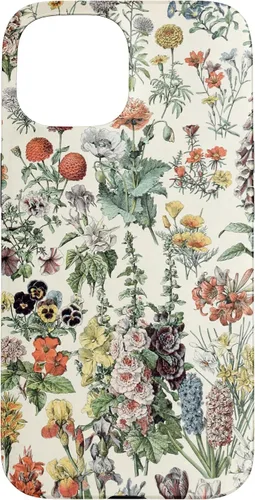 Vista 6 de Cute Flowers Vintage Botanical Flower Illustration Case for iPhone 17