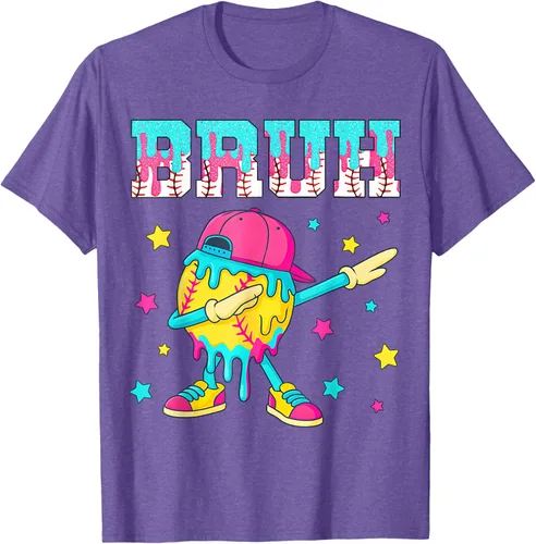 Vista 6 de Baseball Life Style 101 Apparel Youth Drip Baseball Boys Kid Camiseta