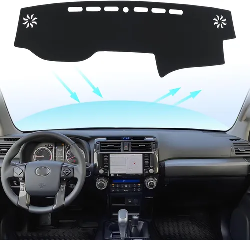 Vista 7 de Partsable Protector para tablero de automóvil, protector de tablero de almohadilla personalizado para Toyota 4Runner 2003 2004 2005 2006 2007 2008