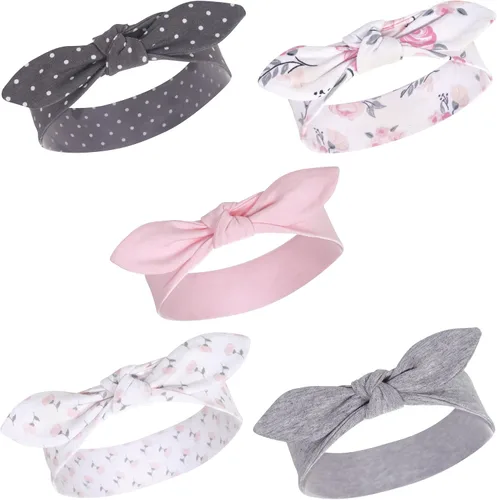 Vista 10 de Hudson Baby - Diademas de algodón y sintéticas, talla 0-24 meses