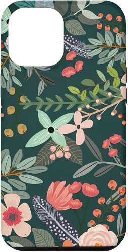 Vista 26 de Cute Colorful Garden Botanical Floral Pattern Case for iPhone 17