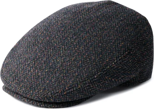 Vista 8 de Hombres Mezcla de Lana Ivy Newsboy Gorra Tweed Gatsby Cabbie Flat Hat