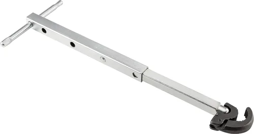 Vista 12 de RIDGID 31175 Modelo 1017 Llave plegable para lavabo ajustable de 10 a 17 pulgadas, plata, fabricada en los Estados Unidos