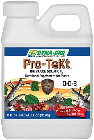 Vista 2 de Dyna-Gro Pro-tekt Tek-032 0-0-3 suplemento de silicona, 1 cuarto de galón