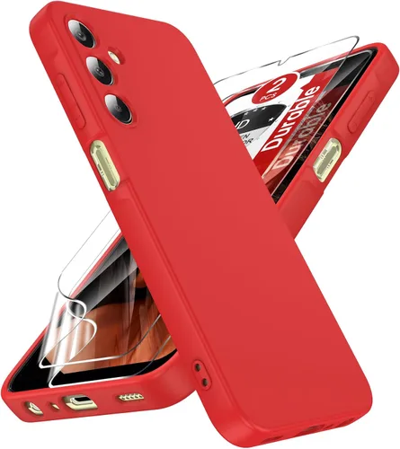 Vista 32 de LeYi Funda para Motorola Moto G Play 4G 2024: Funda para Moto G Play 4G 2024 con funda delgada y antiarañazos, silicona líquida a prueba de golpes