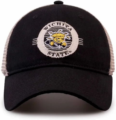 Vista 38 de The Game NCAA Snapback - Parche de malla - Comodidad clásica - Tamaño ajustable - Deja que todos sepan a qué equipo apoyas School seal patch with