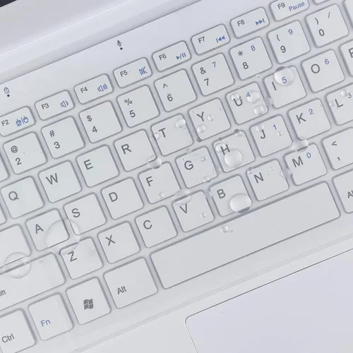 Vista 7 de Funda universal para teclado de 10.5 x 4.32 pulgadas, diseño para portátil de 10 a 11.6 pulgadas (sin teclado numérico), protector de teclado