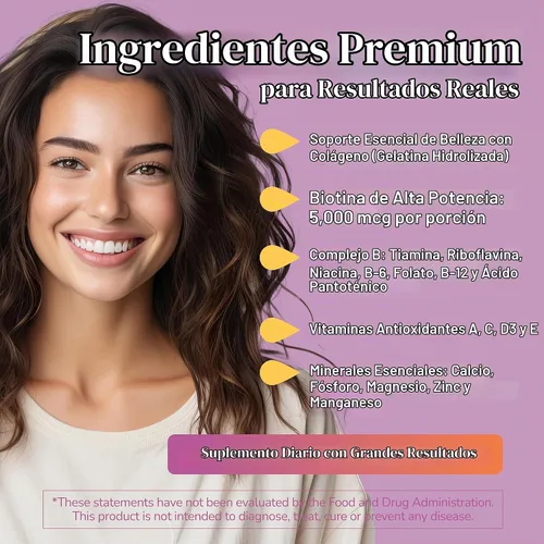 Vista 3 de 21st Century Tabletas para cabello, piel y uñas, extra fuerte con biotina, 90