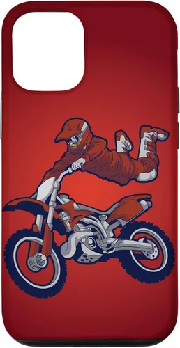 Vista 4 de iPhone 12 mini Motocross caso