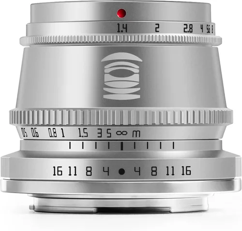 Vista 16 de TTArtisan 35mm F1.4 Lente de Enfoque Manual APS-C para Olympus Macro 4/3 MTF Montura G85 GX9 G7 GF9 GF8 GF7 Pen-F EPL9 EPL8 EPL7 E-M1 E-M5 E-M10