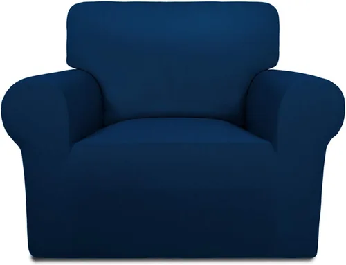 Vista 55 de PureFit Funda súper elástica para sofá reclinable con bolsillo, funda de sofá suave y antideslizante de elastano, lavable, protector de muebles