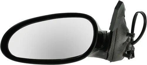 Vista 84 de TRQ Espejo plegable con calefacción eléctrica del lado del conductor con indicador de punto ciego pintura a juego negro liso compatible con Kia