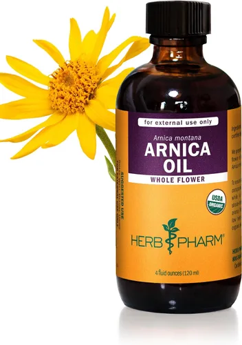 Vista 8 de Herb Pharm Aceite Orgánico Certificado, Árnica, 1 Fl Oz