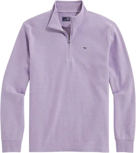 Vista 22 de vineyard vines Saltwater 1/4 Zip Aqua Ocean