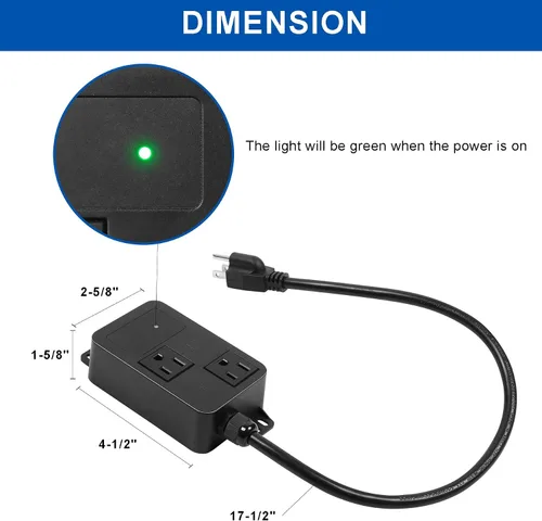 Vista 5 de Interruptor de vacío automático para herramientas eléctricas, interruptor automático de control de polvo con tecnología única de detección
