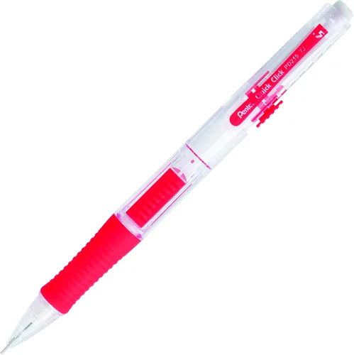Vista 54 de Pentel QUICK CLICK - Portaminas mecánico (0.7mm), cuerpo verde, caja de 12 lápices (PD217D)