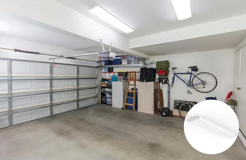 Vista 10 de Lithonia Lighting TruWrap - Lámpara de techo LED de 4 pies, luz LED envolvente de bajo perfil, lúmenes ajustables, seleccionable blanco