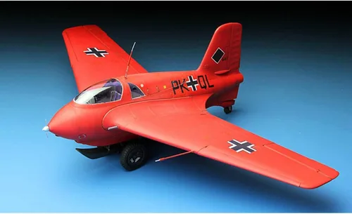 Vista 7 de Meng Kit de construcción Me 163B Komet