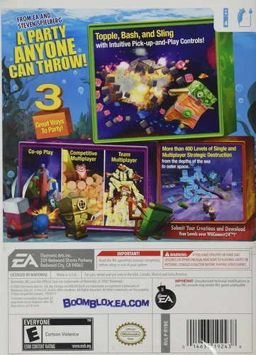 Vista 2 de Boom Blox Bash Party - Nintendo Wii