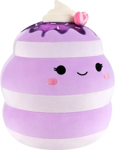 Vista 2 de Squishmallows Panqueques originales de 12 pulgadas UNA the Ube (Select Series)