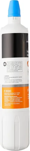 Vista 3 de Cartucho de repuesto para filtro de agua bajo el fregadero INSINKERATOR F-1000 para el sistema de filtración de agua INSINKERATOR, filtro de cloro