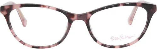 Vista 2 de Lily Pulitzer Ellory - Gafas de sol con diseño de tortuga rosa