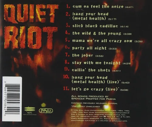 Vista 2 de Quiet Riot - Grandes éxitos