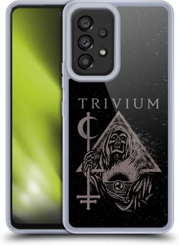 Vista 17 de Head Case Designs Officially Licensed Trivium Big Dragon Graphics Gel Case [Military Grade Protection] Compatible with Samsung Galaxy A53 5G (2022)