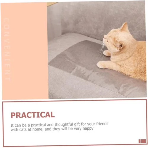 Vista 4 de Mipcase Protector de sofá antiarañazos para gatos, protectores de muebles para gatos, muebles para el hogar, protector de alfombras, protector