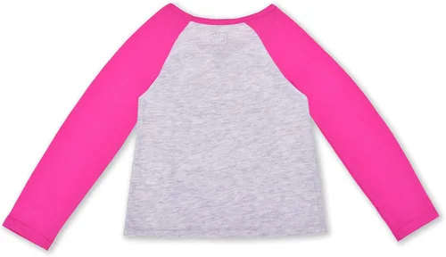 Vista 3 de Hello Kitty Conjunto de camiseta y pantalón deportivo de manga larga para niñas pequeñas, niñas pequeñas y grandes, color rosa