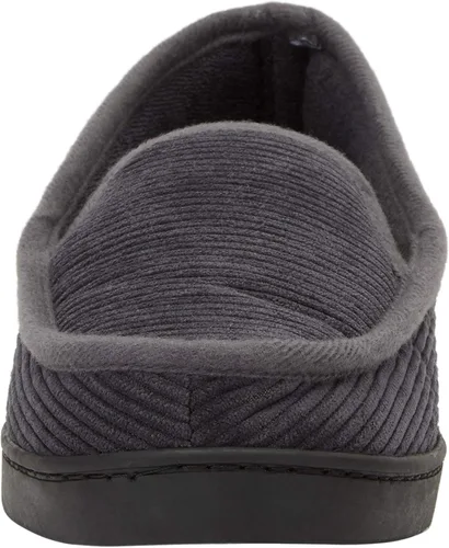 Vista 3 de KingSize - Pantuflas anchas de corduroy de algodón para hombre