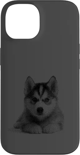 Vista 4 de Chic Husky Puppy for Dog Mom and Paw Parents Case for iPhone 16