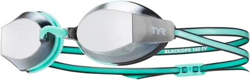 Vista 5 de TYR Black Ops 140 EV Gafas de natación espejadas para carreras, ajuste para mujer