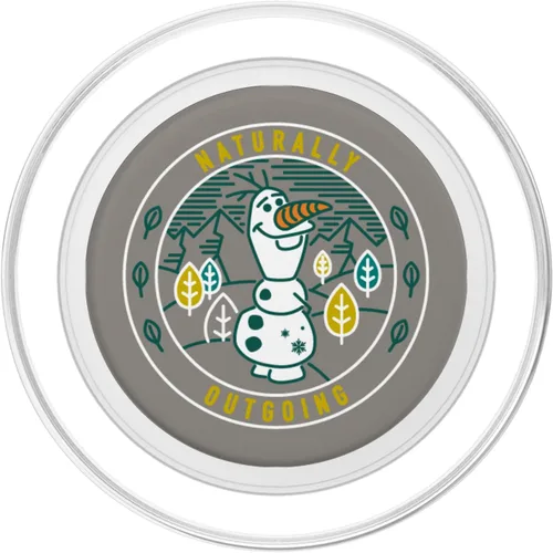 Vista 2 de Disney Frozen 2 Olaf PopSockets naturalmente salientes MagSafe PopGrip para iPhone