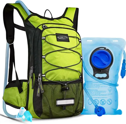 Vista 18 de Mochila de Hidratación Aislada con Vejiga de Agua de 3L Libre de BPA a Prueba de Fugas, Mantiene los Líquidos Frescos hasta por 5 Horas, Mochila