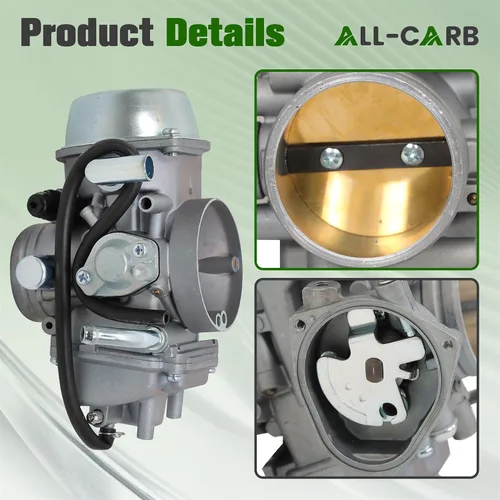 Vista 4 de ALL-CARB Repuesto de carburador para John Deere Trail Buck 650 John Deere buck 500 Carb