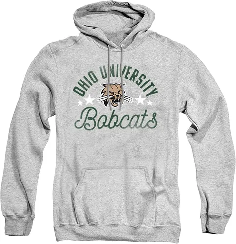 Vista 141 de LOGOVISION Colección oficial de sudaderas con capucha para adultos con capucha de la mascota desgastada Abilene Christian Wildcats