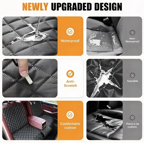 Vista 2 de Backseat Dog Cover for Cadillac STS 2005-2011