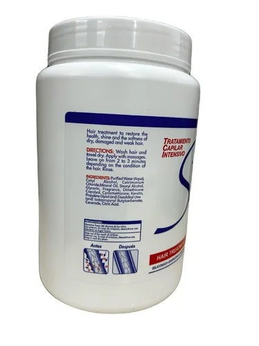 Vista 3 de Silicon Mix Champú Hidratante 16 Oz y Tratamiento Profundo Cabello 60 Oz Combo por Silicon Mix
