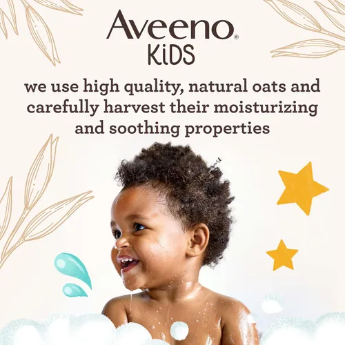 Vista 10 de Aveeno Kids Baño de Burbujas para Piel Sensible 19.2 Onzas
